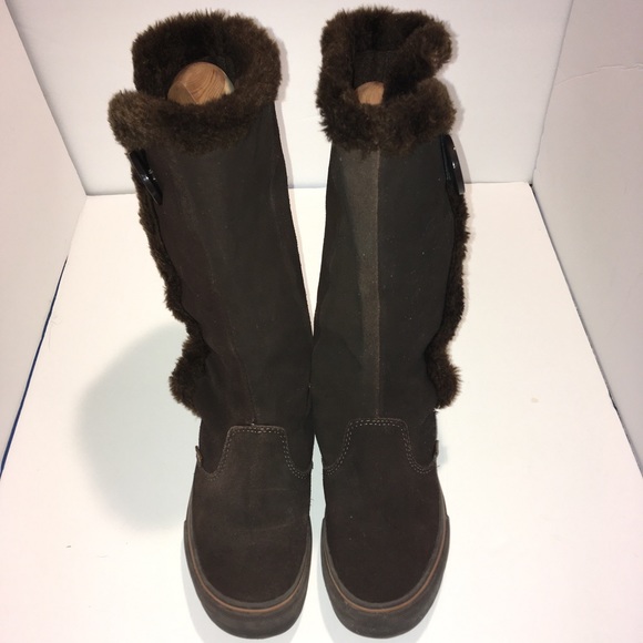 Vans phoebe brown leather boots. Size 5 - Picture 3 of 8